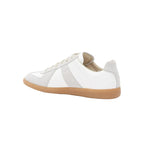 Maison Margiela - Replica leather and suede White sneakers