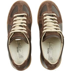 Maison Margiela - Replica leather and suede Brown sneakers