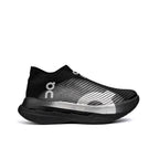 On Running CloudBoom Strike LS Black Sneaker with Grey Touch