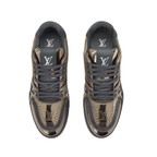 Louis Vuitton LV Trainer Sneakers – Gold / Black