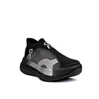On Running CloudBoom Strike LS Black Sneaker with Grey Touch