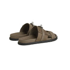 Hermes Jackson sandal Étoupe