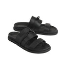 Hermes Black - Jackson sandal Noir