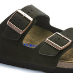 BIRKENSTOCK Arizona Soft Footbed in Mocha Coffee