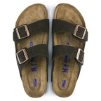 BIRKENSTOCK Arizona Soft Footbed in Mocha Coffee