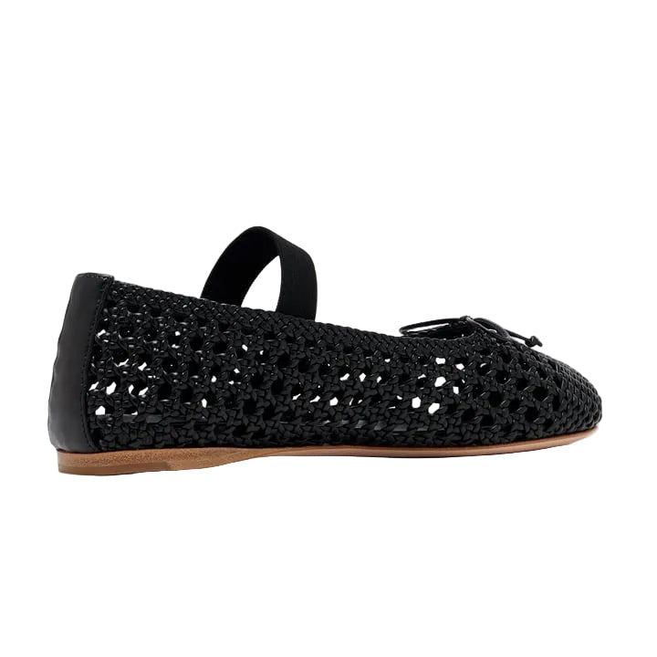 Miu Miu Woven nappa leather ballerinas