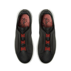 Zegna Triple Stitch Second Skin Black sneakers