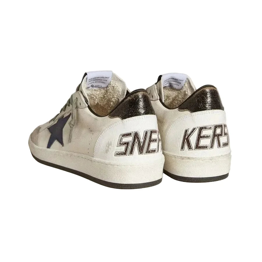 Golden Goose Ball Star for men Beige Blue star