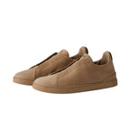 Zegna Triple Stitch Second Skin French Beige sneakers