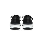 Brunello Cucinelli Techno Cotton Knit Runners With Heat-Bonded Details Black