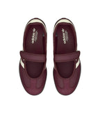 Adidas Samba Jane Maroon Cream White Gold Metallic
